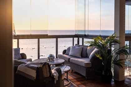 Balkong eller utsiktsbild