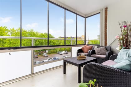 Balkong eller utsiktsbild