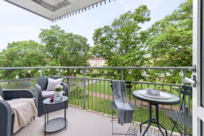 Balkong eller utsiktsbild