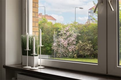 Balkong eller utsiktsbild