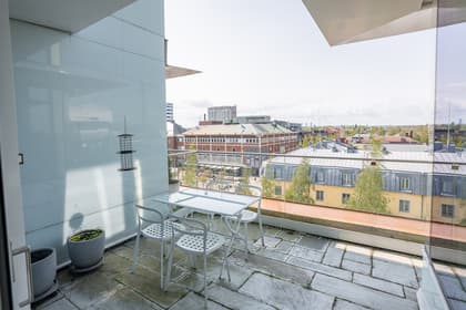 Balkong eller utsiktsbild