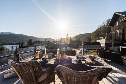 Balkong eller utsiktsbild