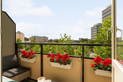 Balkong eller utsiktsbild