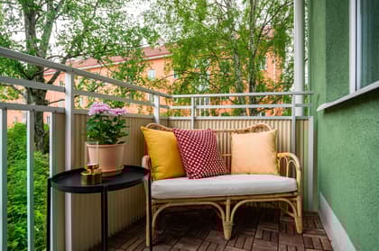 Balkong eller utsiktsbild