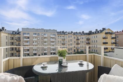 Balkong eller utsiktsbild