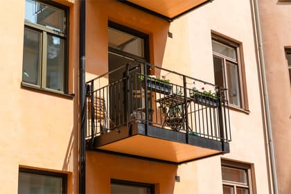 Balkong eller utsiktsbild