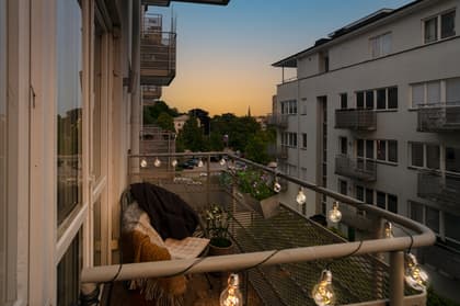 Balkong eller utsiktsbild