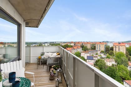 Balkong eller utsiktsbild