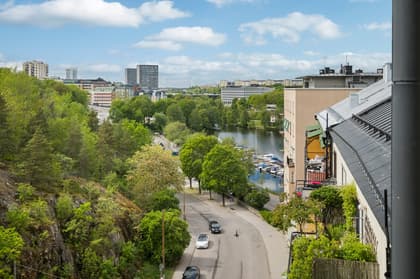 Balkong eller utsiktsbild