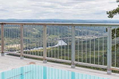 Balkong eller utsiktsbild