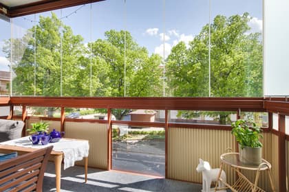 Balkong eller utsiktsbild