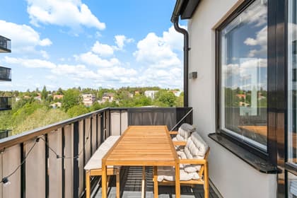 Balkong eller utsiktsbild