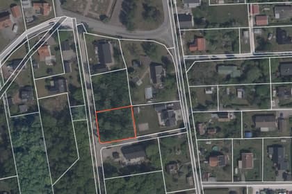 Illustrerad karta över fastigheten eller området