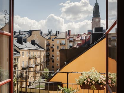 Balkong eller utsiktsbild