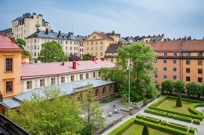 Balkong eller utsiktsbild