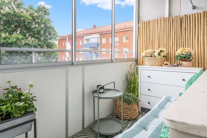 Balkong eller utsiktsbild