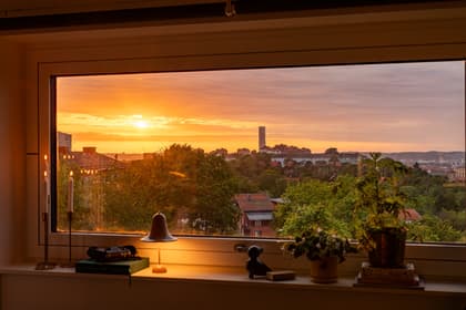 Balkong eller utsiktsbild