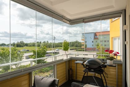 Balkong eller utsiktsbild