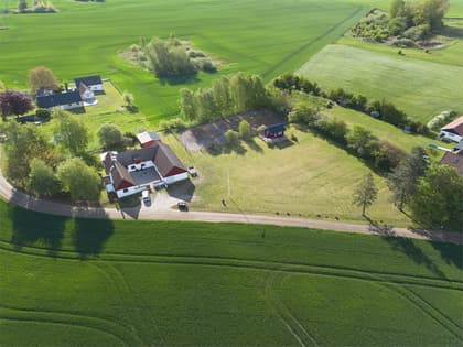 Illustrerad karta över fastigheten eller området