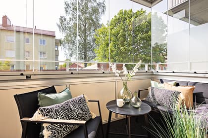 Balkong eller utsiktsbild