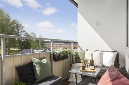 Balkong eller utsiktsbild