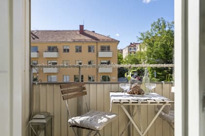 Balkong eller utsiktsbild