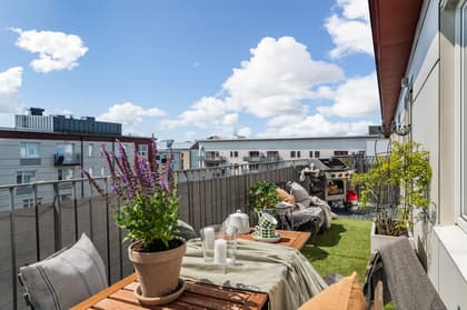 Balkong eller utsiktsbild