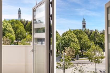 Balkong eller utsiktsbild