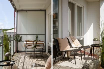 Balkong eller utsiktsbild