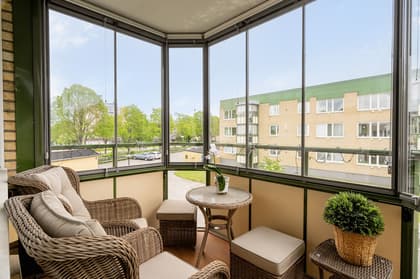 Balkong eller utsiktsbild