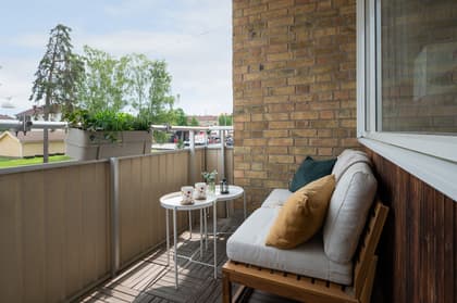 Balkong eller utsiktsbild