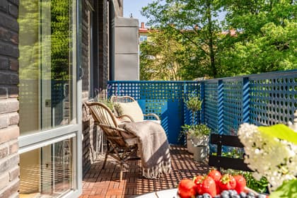 Balkong eller utsiktsbild