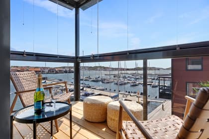 Balkong eller utsiktsbild