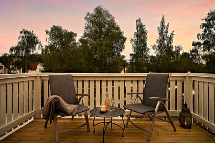 Balkong eller utsiktsbild