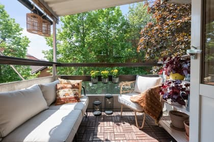 Balkong eller utsiktsbild