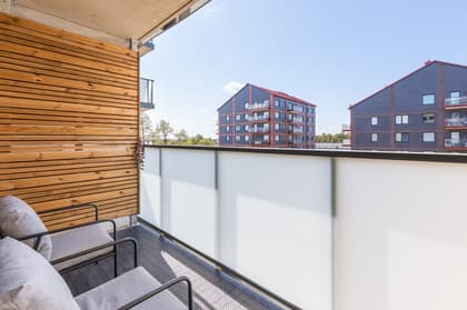 Balkong eller utsiktsbild