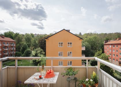 Balkong eller utsiktsbild