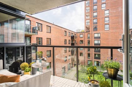 Balkong eller utsiktsbild