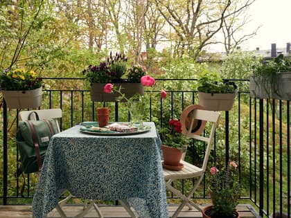 Balkong eller utsiktsbild