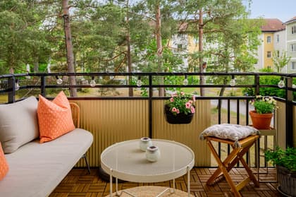 Balkong eller utsiktsbild