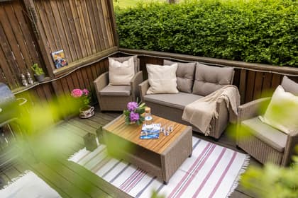 Balkong eller utsiktsbild