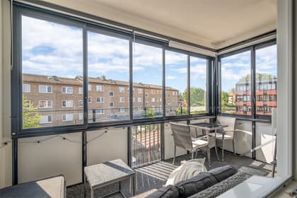 Balkong eller utsiktsbild