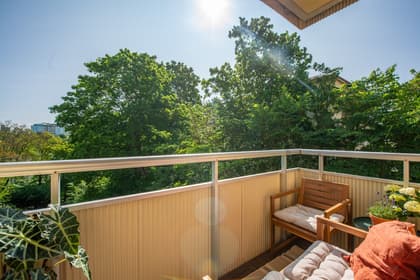 Balkong eller utsiktsbild