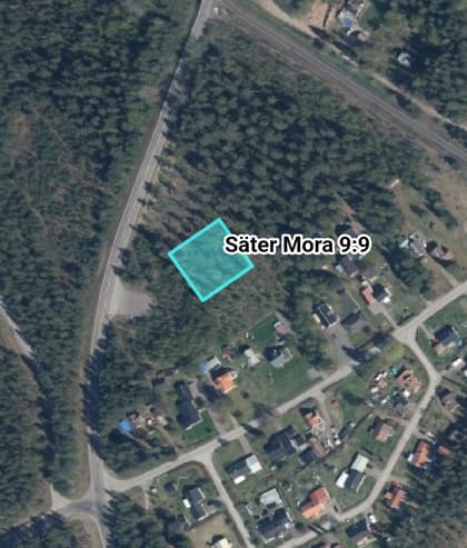 Illustrerad karta över fastigheten eller området