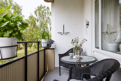 Balkong eller utsiktsbild