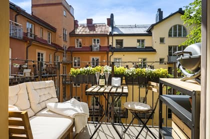 Balkong eller utsiktsbild