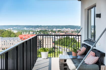 Balkong eller utsiktsbild