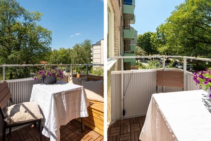 Balkong eller utsiktsbild