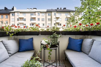 Balkong eller utsiktsbild