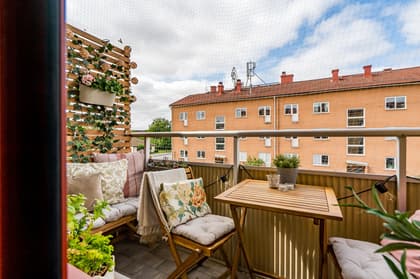 Balkong eller utsiktsbild